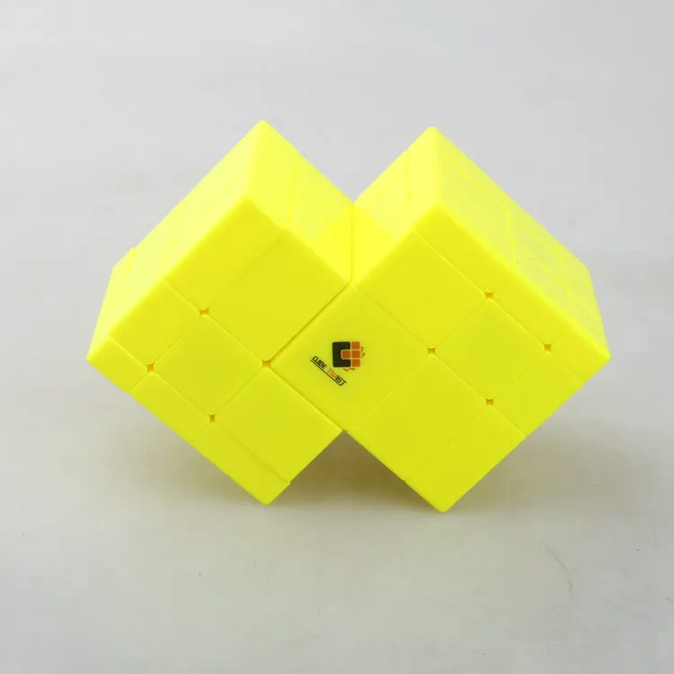 Высокое качество Новые 2-в-1 conunned пазл cubetwist зеркальный волшебный куб 3x3x3 развивающие игрушки специальные игрушки для детей