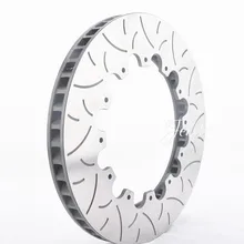 Jekit Autos 355*32 мм тормозной диск рифленый/Просверленный/J крюк/дракон слот/полумесяц тип диска для JK8530 красные тормозные суппорты