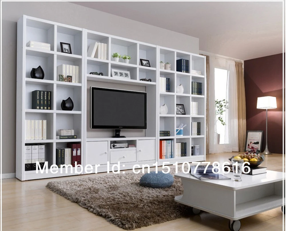Combination Bookcase Tv Cabinet Brief Bookshelf Tv Cabinet Wine Cooler Closet Combination Cooler Electric Cabinetcabinet Set Aliexpress