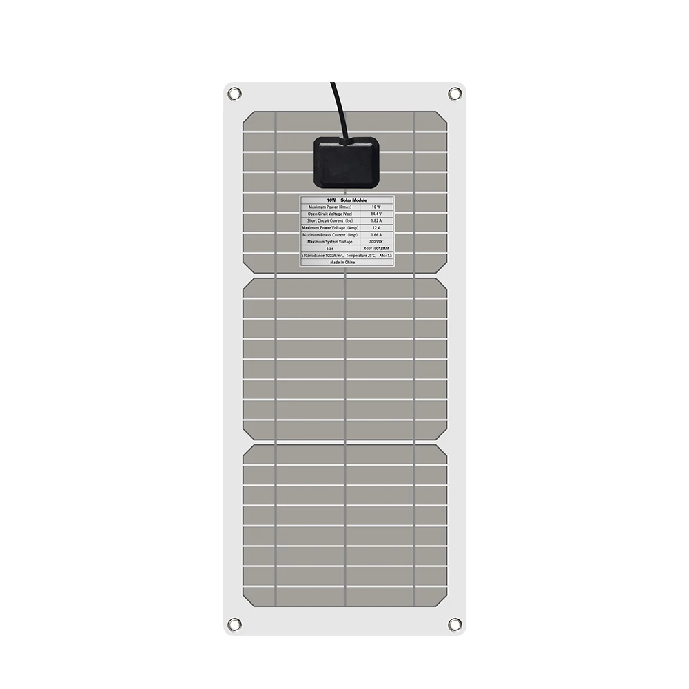 XINPUGUANG 12V 15W Гибкая солнечная панель зарядное устройство 5V 1A USB выход устройства
