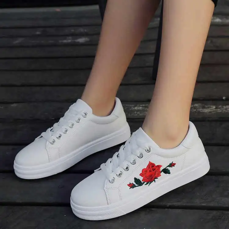 79 29Off 2017 New For From Us19 Sport In Girl Shoes Rose Thick Sole Sneakers1 Running Free Shipping Embroidery Breathable Girls RLqcAj435