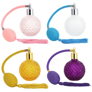 

100ml Lady Vintage Refillable Perfume Bottle Spray Atomizer Glass Bottle Gift -Y102