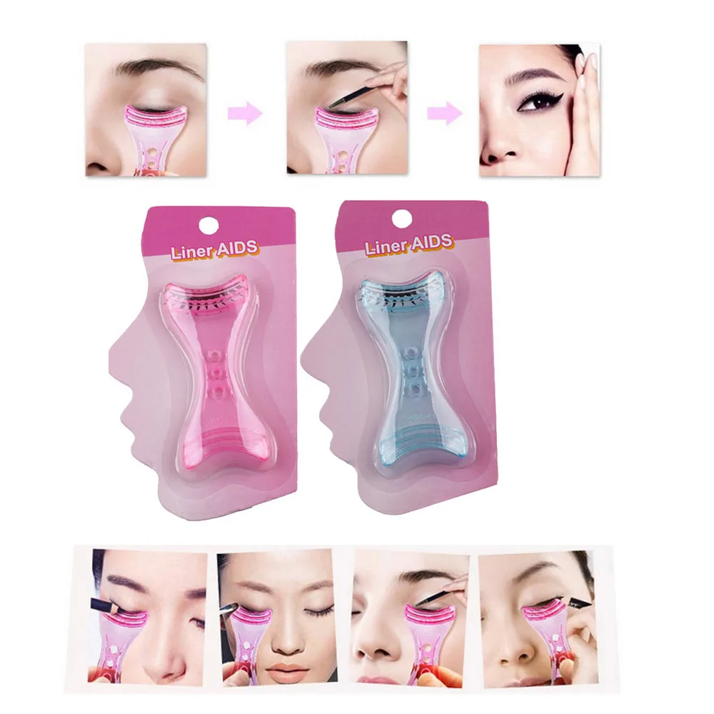 

pencil for eye Beauty Smokey Shaper Makeup Tool Eye Template Eyeliner Stencil Model cosmetics lapis de olho lapiz de ojos