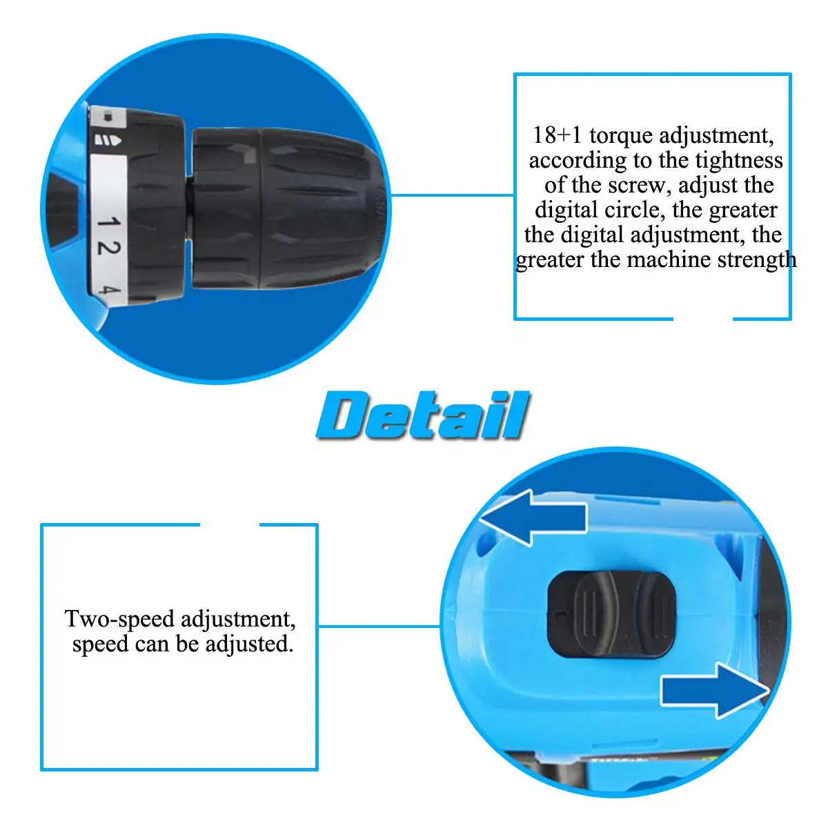 Doersupp 12 V/21 V 2-электродрель аккумуляторная отвертка электрическая ручная дрель крутящий момент набор гаечных ключей Перезаряжаемые с 10 шт. сверла