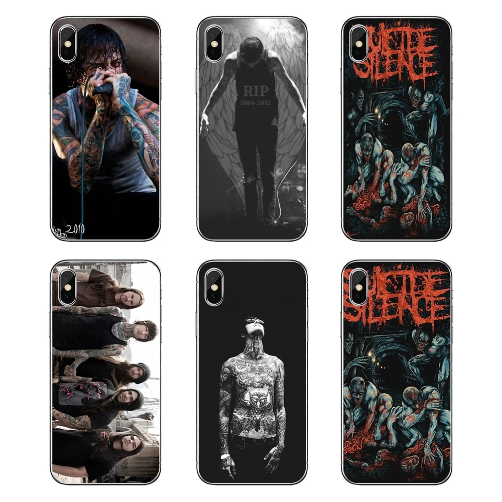 

For Motorola Moto X4 E4 E5 G5 G5S G6 Z Z3 G3 C Play Plus Mitch Lucker Suicide Silence Poster Transparent Soft Shell Covers