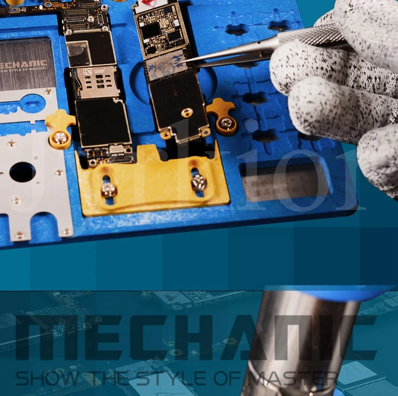  Mechaniker Multi-funktionale PCB Motherboard Halter Leuchte Für iPhone A7 A8 A9 A10 A11 A12 NAND PC