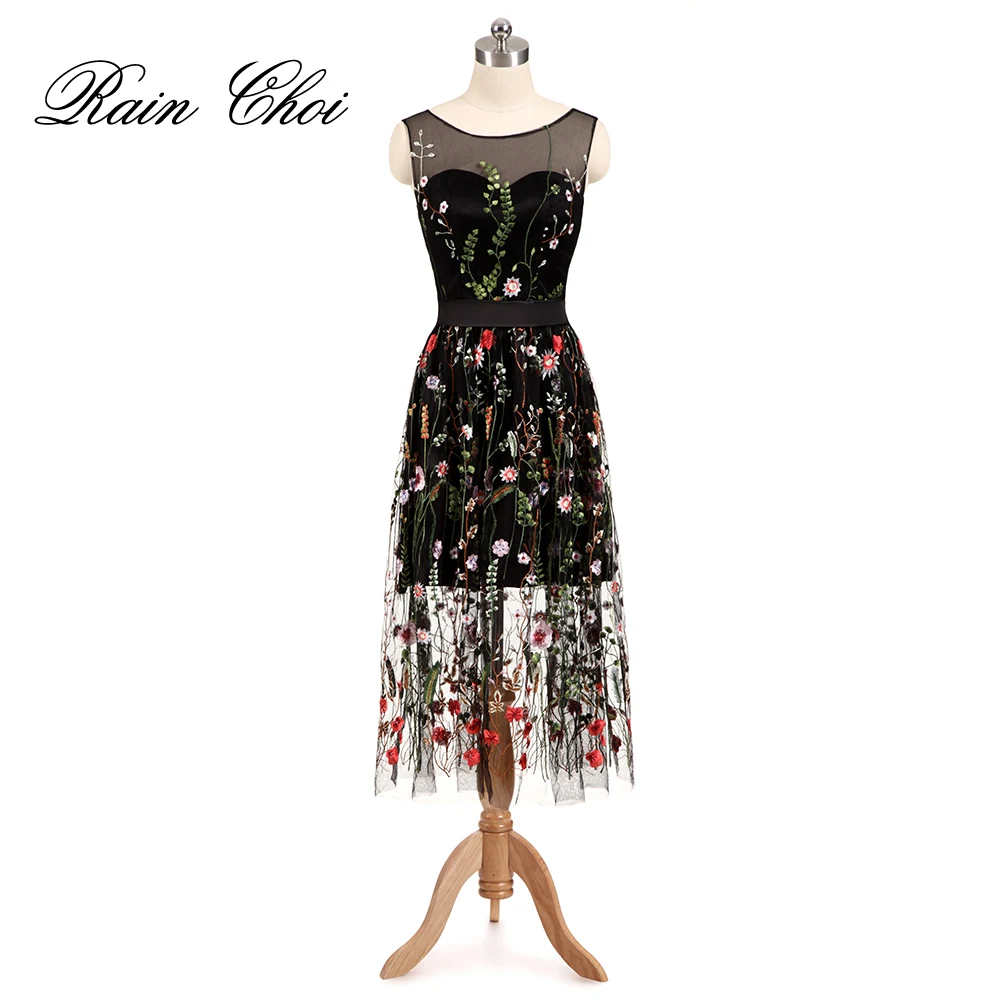 Formal Evening Dresses 2018 New Arrival O Neck