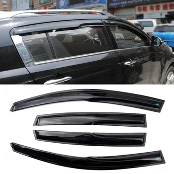 

4pcs Windows Vent Visors Rain Guard Dark Sun Shield Deflectors For Kia Sportage R
