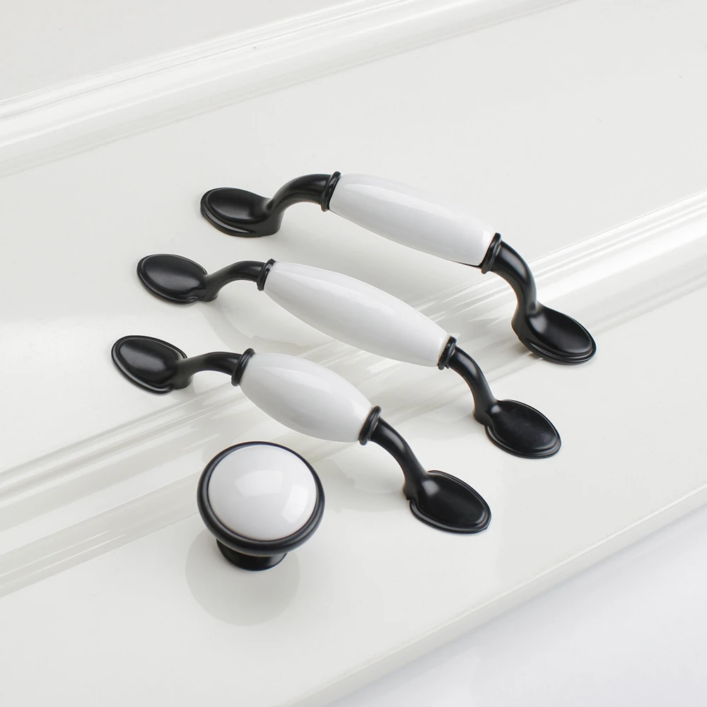 country style kitchen cabinet pulls 1pc black white door handles country style ceramic drawer pulls knob kitchen cabinet handles and knobs furniture handles country style kitchen cabinet pulls 1pc black white door handles country style ceramic drawer pulls knob kitchen cabinet handles and knobs furniture handles