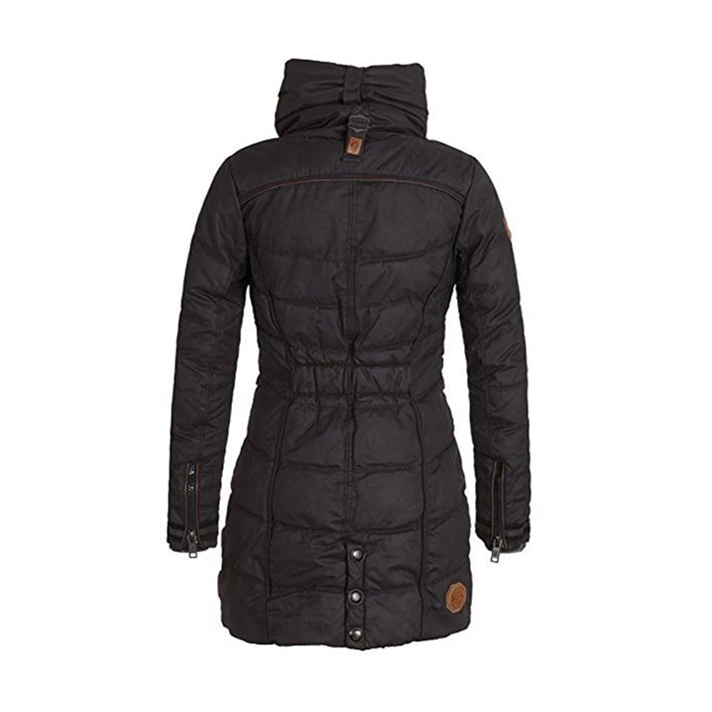 Finest  Women Hooded Coats Jacket Basic Top Women Plus Size Parkas Thick Outerwear Solid Short Female Slim 