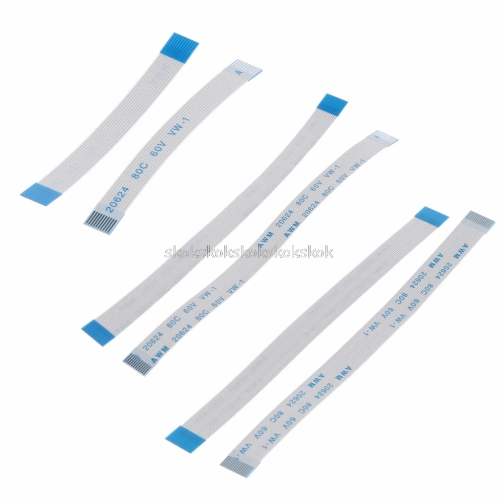 

6Pcs 10Pin 12Pin 14Pin Touch Pad Power Button Switch Ribbon Flex Cable For PS4 Controller Charging Board J08 19 dropship