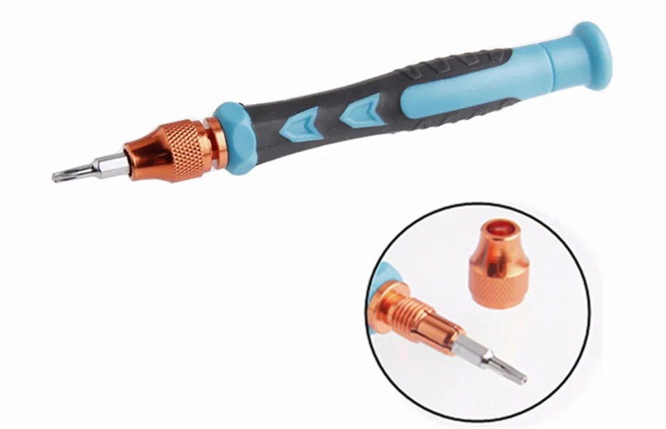 PENGGONG Mini Srewdriver Bit Set Magnetizer Demagnetizer Multifunction Screwdriver Kits for Cell Phone Laptop Tools