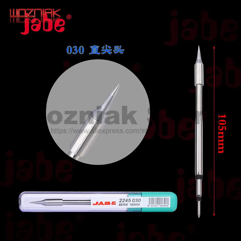 Jabe UD-1200 бессвинцовый паяльник наконечник сопла Мобильного Телефона Отпечатков пальцев Летающий провод ремонт сварочный инструмент для IPHONE - Цвет: t-i 030