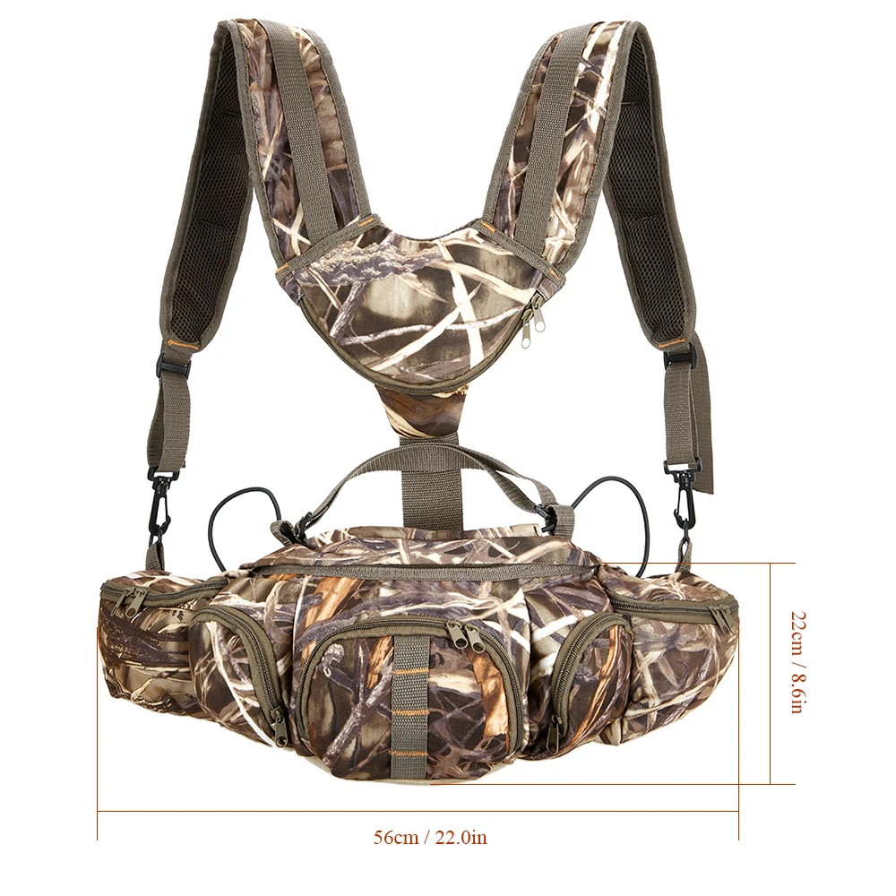 Multifunctional Camping Bags Climbing Camouflage Bag for Outdoor Hiking Fishing Camping Sports Hunting Fanny Pack