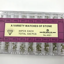 Хрустальные Часы части Горный Хрусталь Алмазные Винты для часов камни Ремонт часы аксессуары инструменты horloge onderdelen