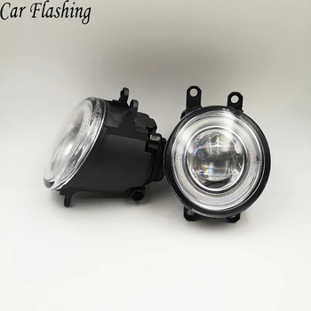 

Car Flashing 2Pcs LED Angel Eyes Fog Light Lamp DRL Daytime Running Light Daylight For Toyota Matrix 2009 2010 2011 2012 2013
