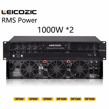 Leicozic DP1000 2 Channel Power Amplifier 1000W+1000W Class-h lightweight 1000W Amplifier Amp 2U for concert,church,stage,studio
Leicozic DP1000 2 Channel Power Amplifier 1000W+1000W Class-h lightweight 1000W Amplifier Amp 2U for concert,church,stage,studio