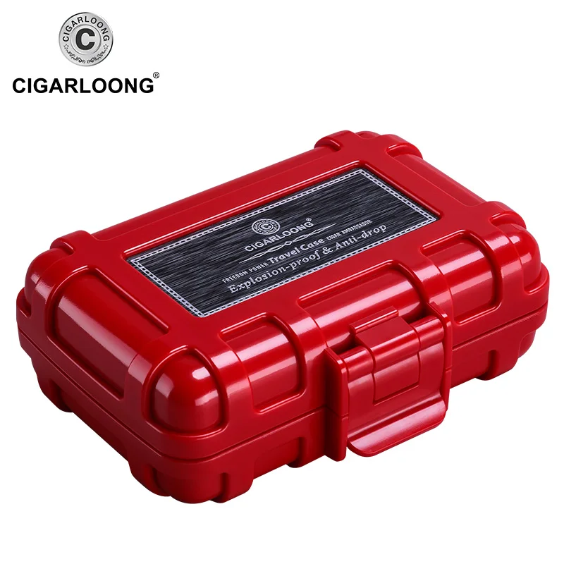 

Cigar Tool Box Multi-functional for Cigar Lighter Cigar Cutter Travel Portable Box (only case)CA-0017