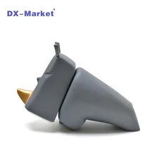 Серый молоток "носорог", домашний молоток инструменты, DIY аппаратные подарки, высокое качество настольные украшения