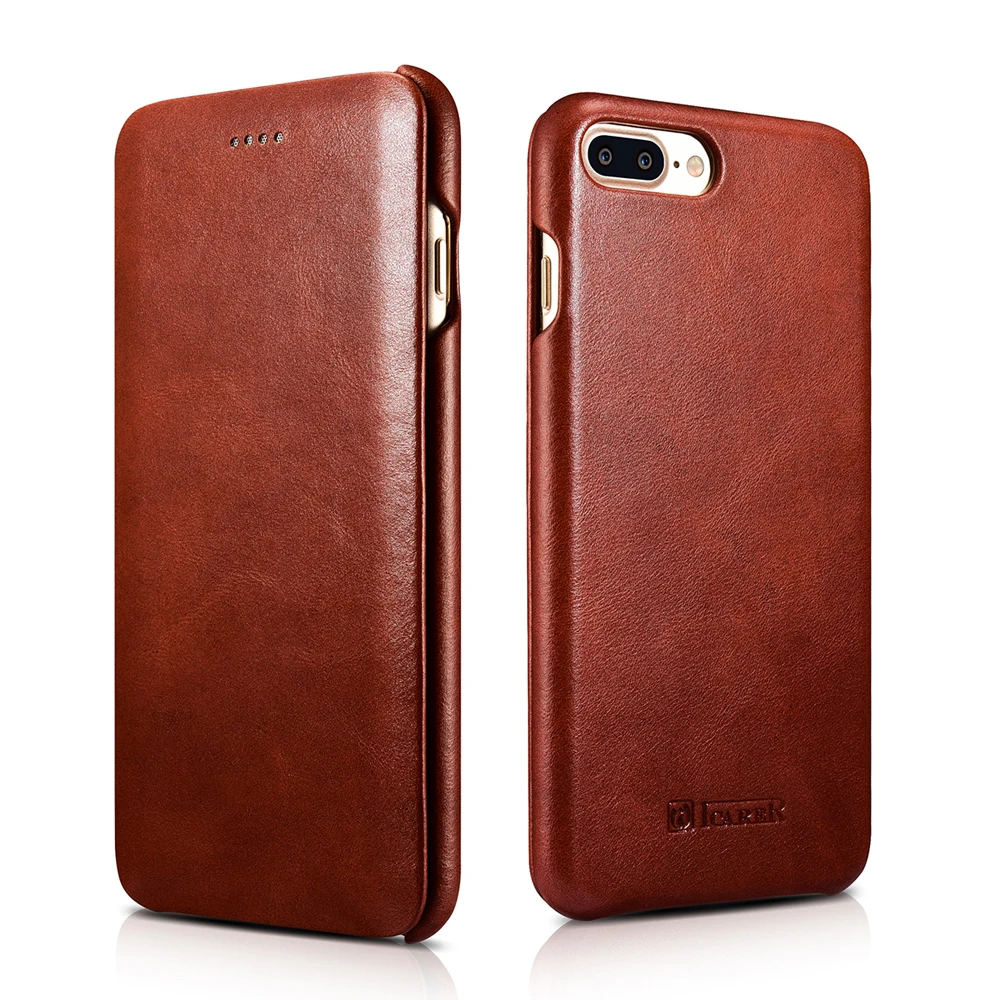 Vintage Luxury Genuine Leather Original Mobile Phone Cases for iPhone