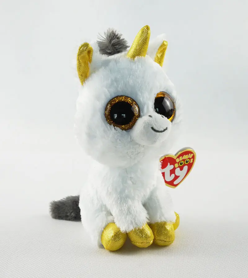 Ty Beanie Boo 15cm Pegasus The Unicorn for sale online 