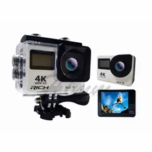 T350 ultra FHD 4 K экшн-камера WiFi 1080 P 60fps 2,0 lcd 170D Full HD 30 M Водонепроницаемая Видеокамера экшн DV Спортивная камера