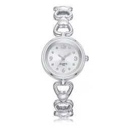 Розовое золото покрытием для женщин Элегантный браслет со стразами модные часы Free Dropping montre homme Часы нержавеющая сталь au5