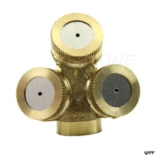 Дропшиппинг 3 Отверстия Регулируемая латунь спрей запотевание орошения сопло для садоводства спринклеры APR28