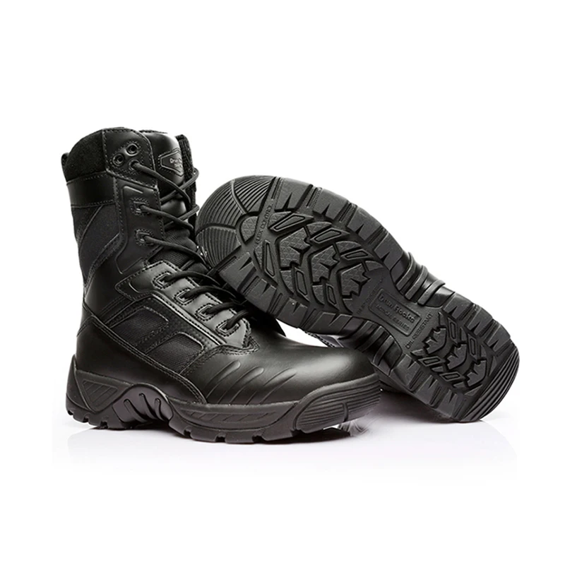 Drun Rocks зимние армейские ботинки мужские зимние тактические ботинки мужская обувь кожаная натуральная кожа теплые ботинки Военная обувь D80204