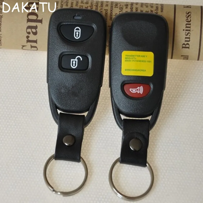 

DAKATU 2+1 3 Button Remote Car Key Shell Case For Hyundai Tuscon 2005-2009 Accent Remote transmitter Shell Replacement Case