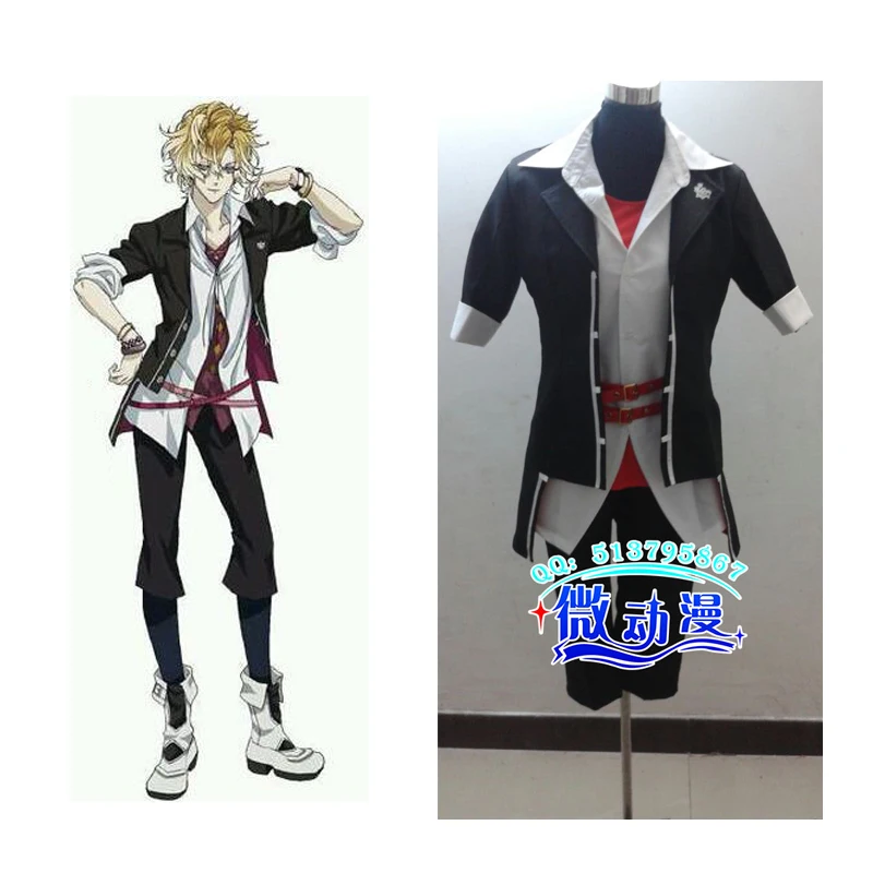 

2016 Diabolik Lovers Mukami Kou Cosplay Costume Custom Made Any Size