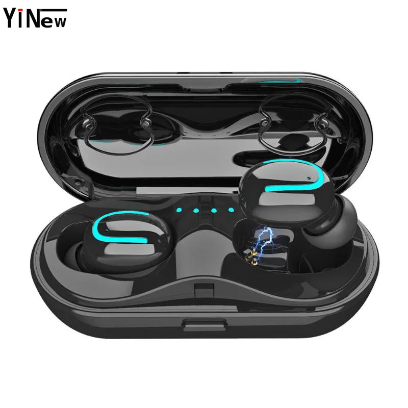 

Q13S TWS Bluetooth 4.2 Headset Mini Twins Wireless Stereo Earphone In-Ear Earbud Charging Box with Mic for Smartphone pk i10 tws
