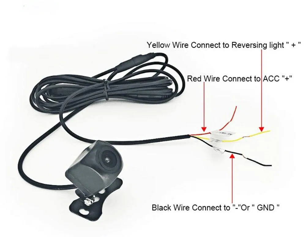 Fonwoon Upgrade Mini Wifi HD Автомобильная камера заднего вида ночного видения Автомобильная камера заднего вида Водонепроницаемая беспроводная для IOS и Android