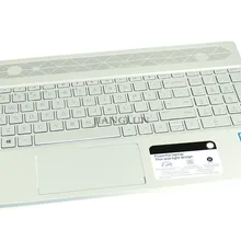 JIANGLUN Ноутбук Упор для рук верхний чехол с раскладкой клавиатуры США для hp 15-CS 15-CS0061ST L24752-001 серебристый цвет