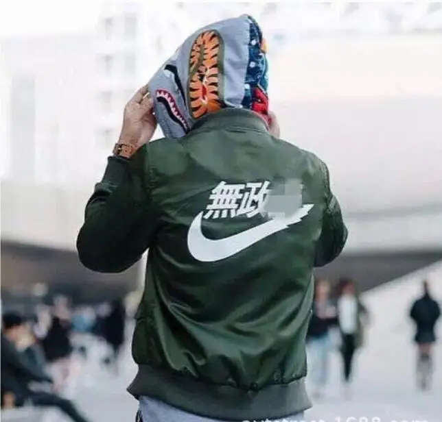 japanese anarchy bomber jacket