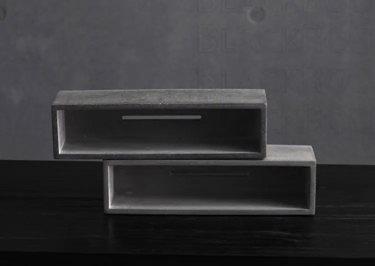 molde concreto piso planta vasos plantas moldes