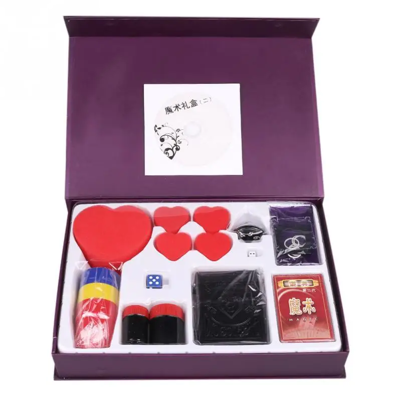 Amazing Children's Magic Props Kit Magic Tricks Beginner Magician Book