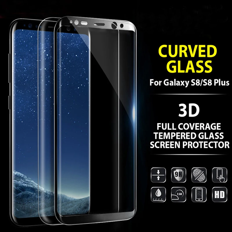 imágenes para 10 unids/lote Completo 3D Curvada 9 H Delantero Protector de Pantalla de protección Completa Cobertura de Cristal Templado de Cine Para Samsung Galaxy S8 S8 Más imágenes para 10 unids/lote Completo 3D Curvada 9 H Delantero Protector de Pantalla de protección Completa Cobertura de Cristal Templado de Cine Para Samsung Galaxy S8 S8 Más