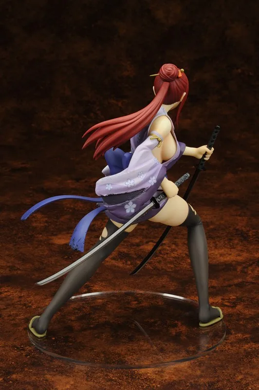 Erza Scarlet Figure Back