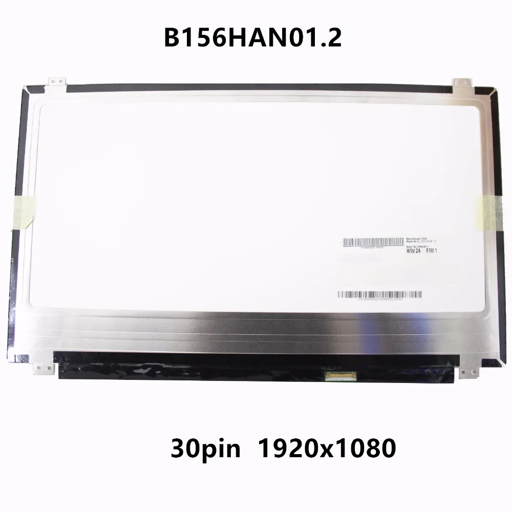 

15.6" LED LCD Screen IPS Panel Display For Toshiba Satellite L55W-C Series B156HAN01.2 LTN156HL01 LP156WF6.SPA1 30pins 1920x1080