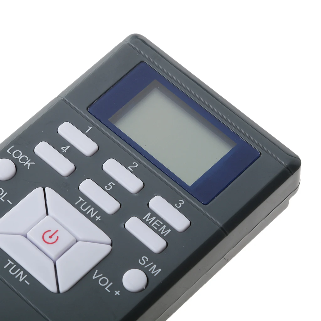FM Pocket Radio,Portable Digital Radio with 3.5mm Jack Earphone LCD Display FM frequency range 60-108MHz High sensitivity