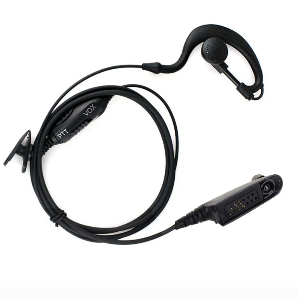  VOX Earpiece Mic for Motorola Radio HT750 HT1250 GP328 GP329 GP340 GP380 MTX850 PRO5150 Walkie Talkie with Sound Control (3)