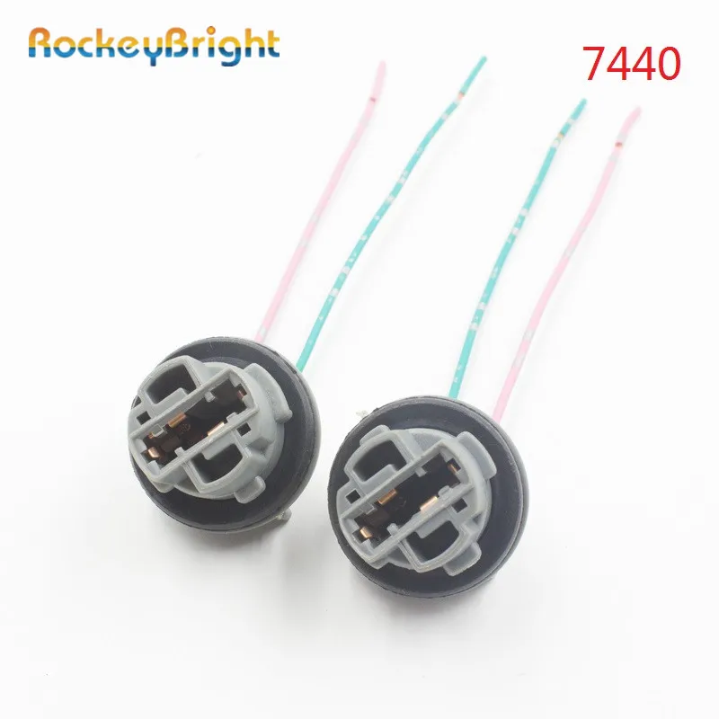 Rockeybright 1158 2057 2357 заглушка розетки электросети для Поворотная сигнальная лампа 1157 переходник держателя ярких провода Кабельное реле