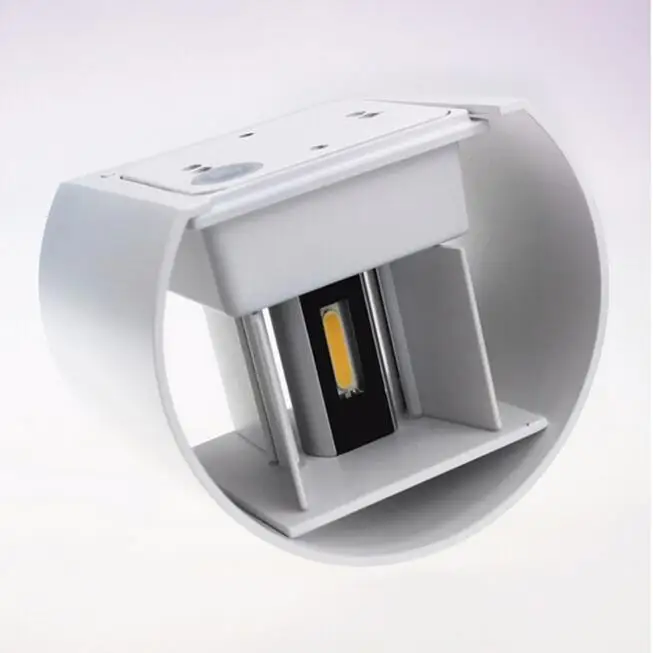 Водонепроницаемый 12 Вт наружный светодиодный настенный светильник IP67 Алюминиевый Регулируемый поверхностный монтируемый куб теплый белый, уличный, светодиод настенный светильник AC85-265V
