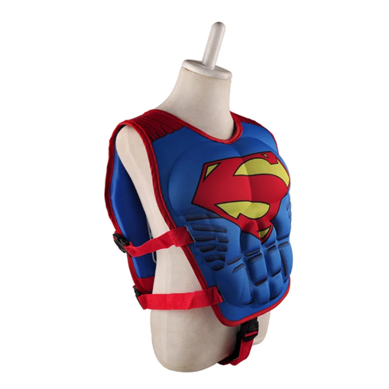 new kids life jacket vest superman batman spiderman swimming baby boys  girls fishing superhero swimming circle pool accessories|Life Vest| -  AliExpress