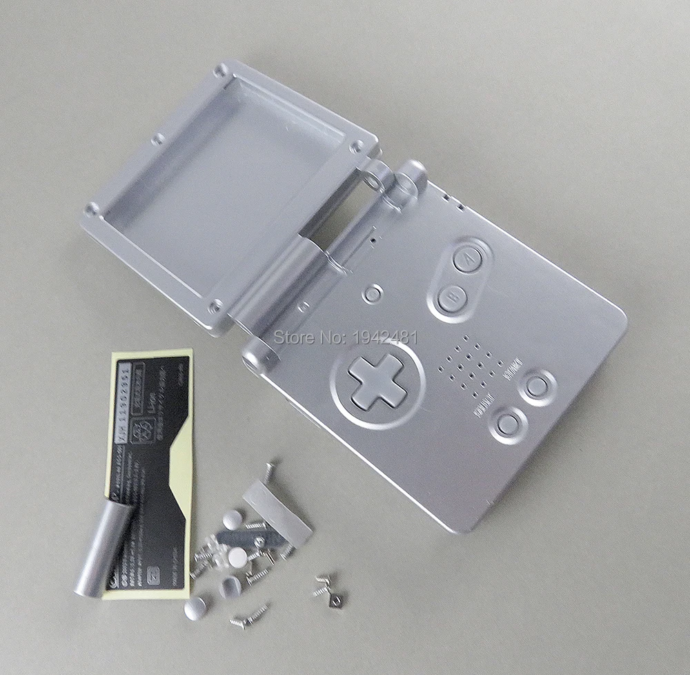 12 компл./лот полный корпус оболочка для GBA SP ДЛЯ Gameboy Корпус чехол Замена Полный