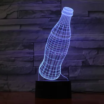 

3d light projection LED Nightlight Home Lighting Touch Switches Table lamp Lampara decoration bulbing licht Luminous fixtures