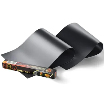 

2Pcs 40*50 cm Premium Duration BBQ Grill Pad Reusable Cooking BBQ Grill Mat Roasting Foil Barbecue BBQ Baking Tools