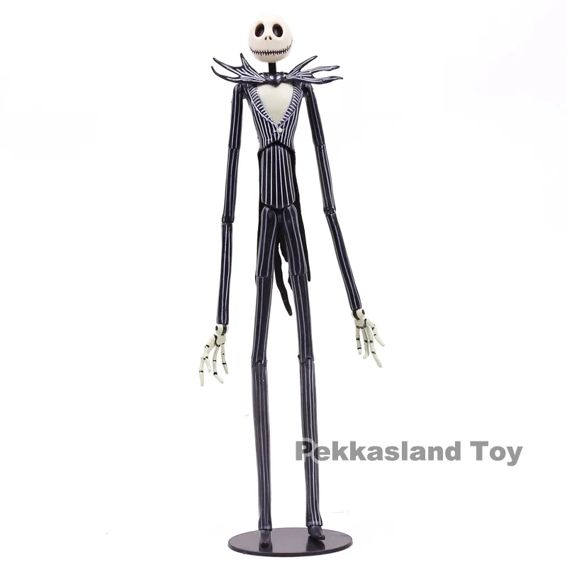 Skellington com Cabeças Figura de Ação o Pesadelo Antes do Natal Deluxe Jack Intercambiáveis Collectible Modelo Brinquedo Presente 35cm 2 skellington com cabeças intercambiáveis figura de ação