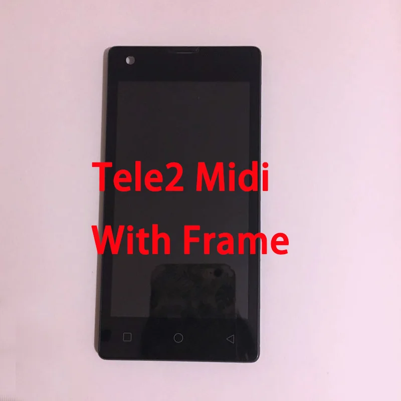 ЖК дисплей RYKKZ для Tele2 Midi сенсорный экран с рамкой сменный дигитайзер